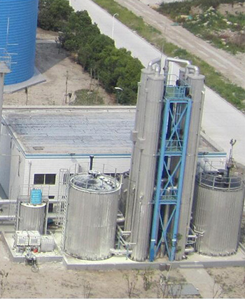 Shanghai sewage treatment plant